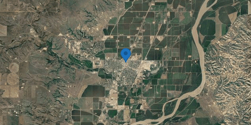 Satellite map of Sidney