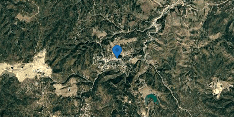 Satellite map of Lead