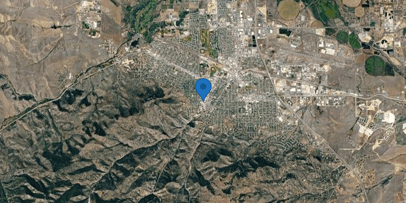 Satellite map of Helena